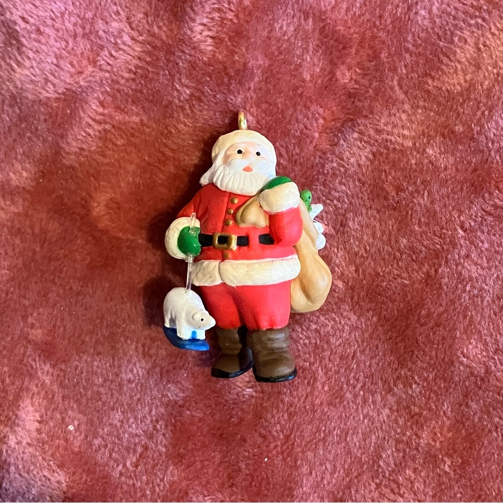 Hallmark Keepsake Miniature Centuries of Santa Ornament